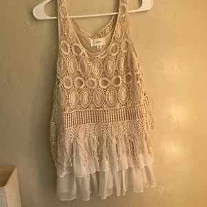 Beautiful macrame tank